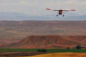 Dakota Hawk over Mack Colorado, First Flight (Post Rebuild)