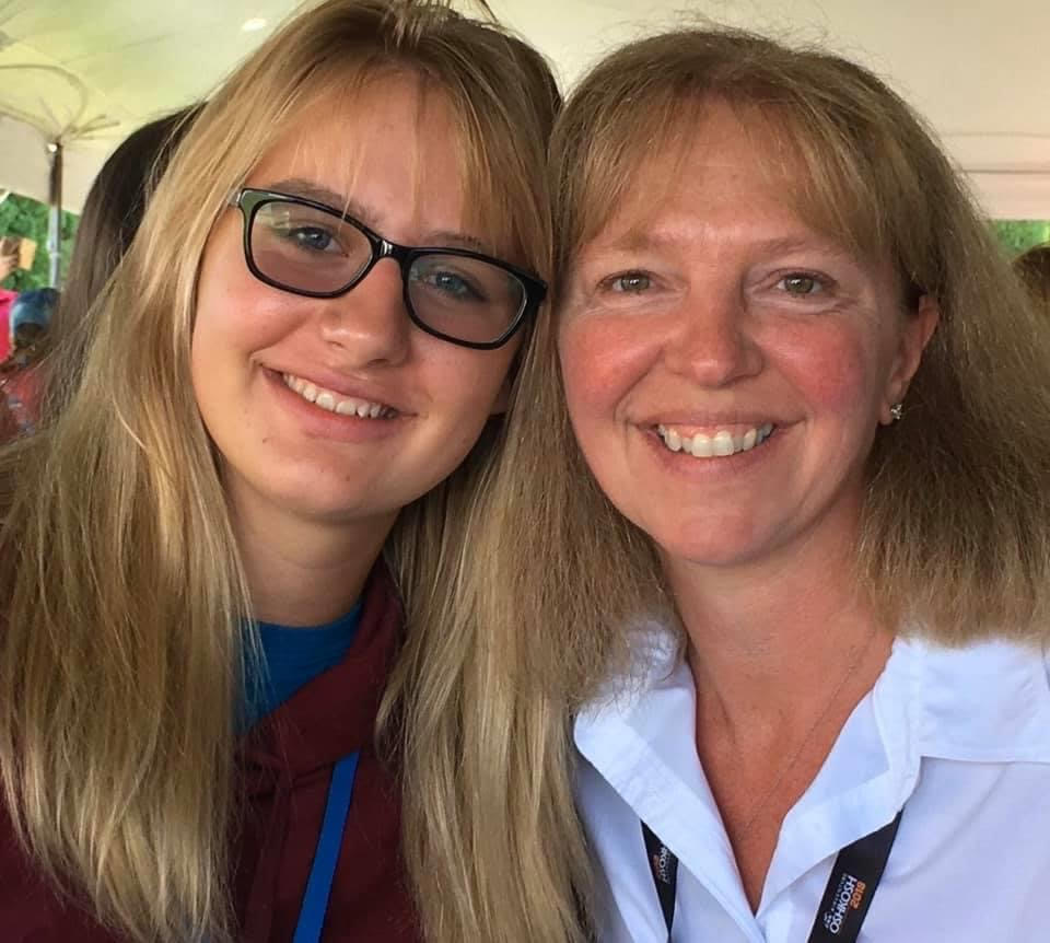 Krista and Beth at AirVenture 2019 Courtesy & © Beth Stanton